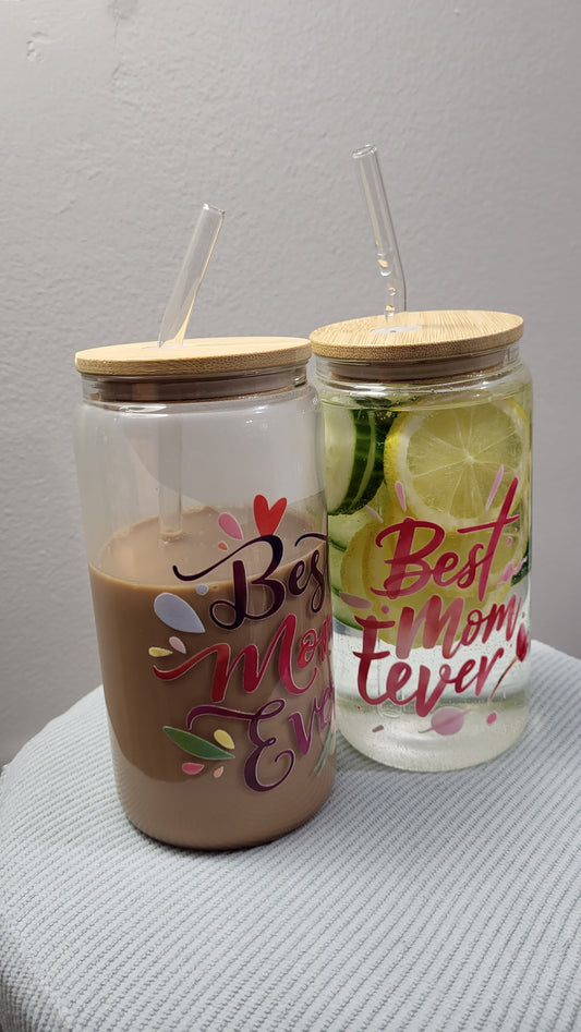 Cups with bamboo lids